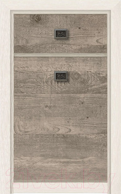 Тумба Black Red White Коен KOM1D1S (ясень снежный/сосна натуральная)