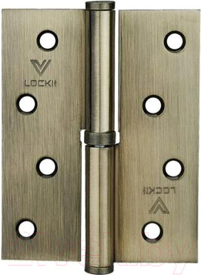 Петля дверная Lockit MS4030-1BB R AB 100x75x2.5 (правая)