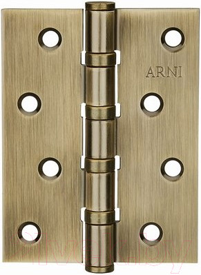 Петля дверная Arni 100x75 AB (врезные)
