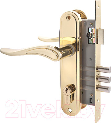 Замок врезной Аллюр 102/3 (латунь)