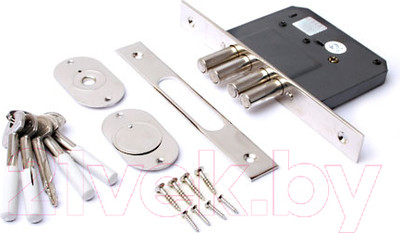 Замок врезной Apecs 99-K-CR