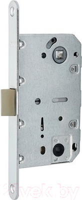 Защелка врезная с фиксацией Arni 410В CP квадратная (пластик)