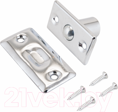 Фиксатор дверной Аллюр 588 CP европакет (хром)
