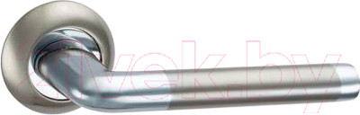 Ручка дверная Lockit Феррара AL SN/PC