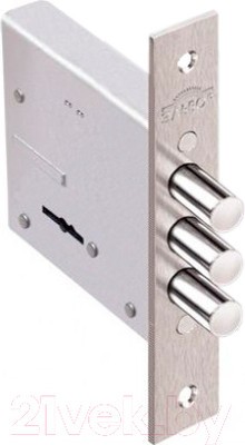 Замок врезной Эльбор 1 04 06 Кремень