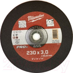 Отрезной диск Milwaukee 4932451500