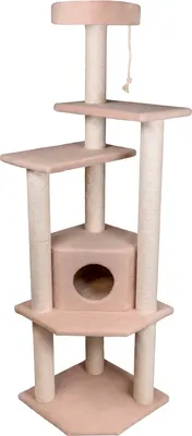 Комплекс для кошек Cat House Торнадо (хлопок бежевый)