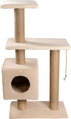 Комплекс для кошек Cat House Буран 1.06 (джут бежевый)