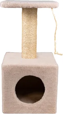 Комплекс для кошек Cat House 0.65 (сизаль бежевый)