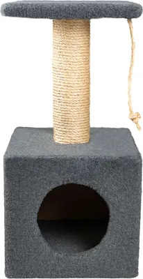 Комплекс для кошек Cat House 0.65 (сизаль серый)