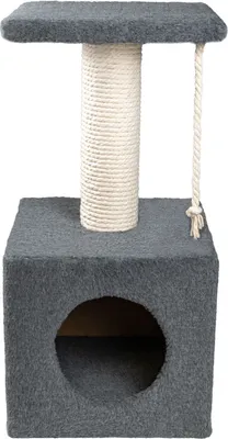 Комплекс для кошек Cat House 0.65 (хлопок серый)