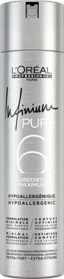Лак для укладки волос L'Oreal Professionnel Infinium Pure Strong (300мл)
