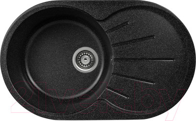 Мойка кухонная Gerhans A02 (черный)