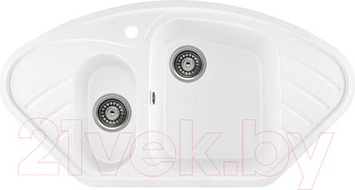 Мойка кухонная Gerhans E02 (белый)