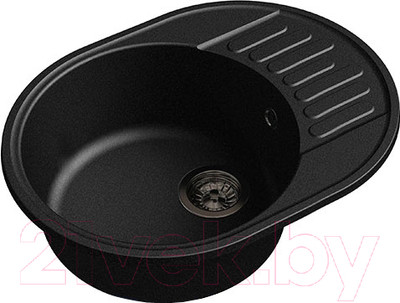 Мойка кухонная GranFest Quarz GF-Z58 (черный)