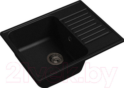 Мойка кухонная GranFest Quarz GF-Z13 (черный)