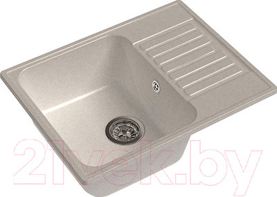 Мойка кухонная GranFest Quarz GF-Z13 (белый)