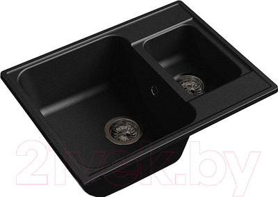 Мойка кухонная GranFest Quarz GF-Z09 (черный)