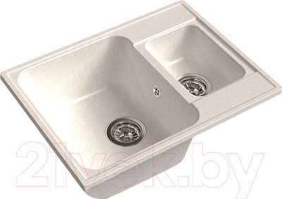 Мойка кухонная GranFest Quarz GF-Z09 (белый)