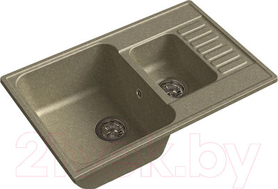 Мойка кухонная GranFest Quarz GF-Z21K (песочный)
