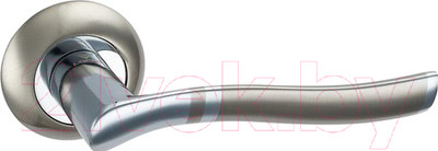 Ручка дверная Lockit Генуя AL SN/PC