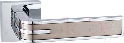 Ручка дверная Arni Фреско SN/PC / Z1920E15