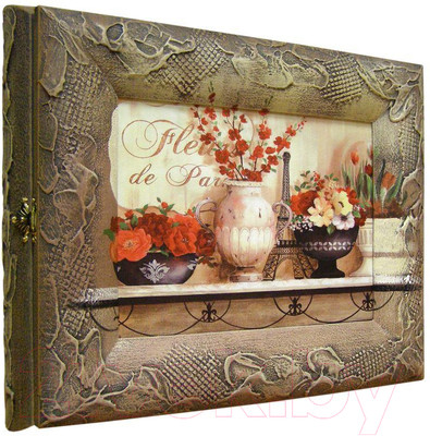 Ключница настенная Декарт Вазы на полке 8Л0577