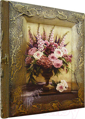 Ключница настенная Декарт Букет в вазе полевые цветы 8Л0080