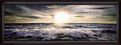Картина Декарт Море закат прибой 8Л0543