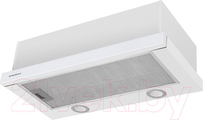 Вытяжка телескопическая Maunfeld VS Light Glass 60 GL (белый/белое стекло)