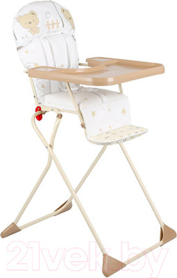 Стульчик для кормления GLOBEX Компакт New 140102 (белый)