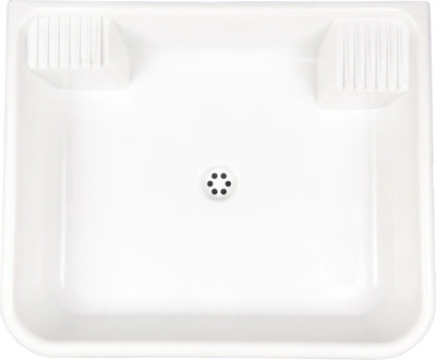 Раковина для дачи ЭлБЭТ Пластиковая 410x495x140 (с выпуском)