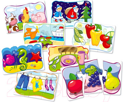 Набор пазлов Десятое королевство Собери в группы / 02507