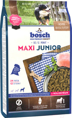 Сухой корм для собак Bosch Petfood Maxi Junior (15кг)