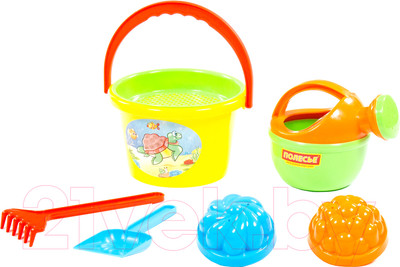 Набор игрушек для песочницы Полесье Набор №204 / 4368