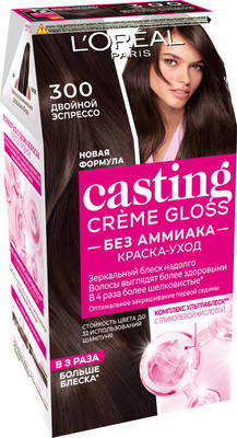 Крем-краска для волос L'Oreal Paris Casting Creme Gloss 300 (двойной эспрессо)