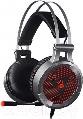 Наушники-гарнитура A4Tech Bloody G530 (черный/серый)