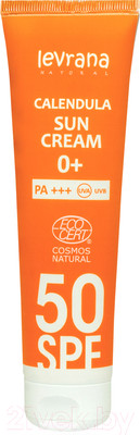 Крем солнцезащитный Levrana Календула SPF50 (100мл)