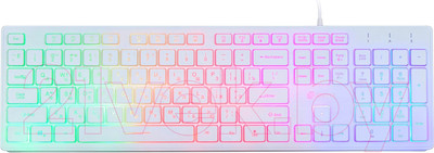 Клавиатура Оклик 550ML (белый)