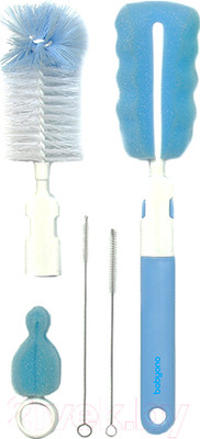 Набор ершиков для бутылочки BabyOno 735 (синий)