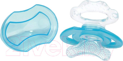 Прорезыватель для зубов BabyOno Силиконовый / 1008 (голубой)