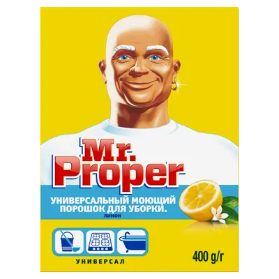 Универсальное чистящее средство Mr.Proper Лимон (400г)