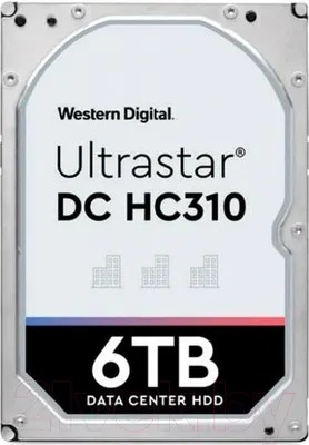 Жесткий диск Western Digital DC HC310 6TB (HUS726T6TALE6L4)