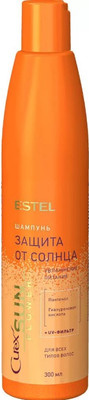Шампунь для волос Estel Professional Curex Sunflower увлажнение и питание с UV-фильтром (300мл)