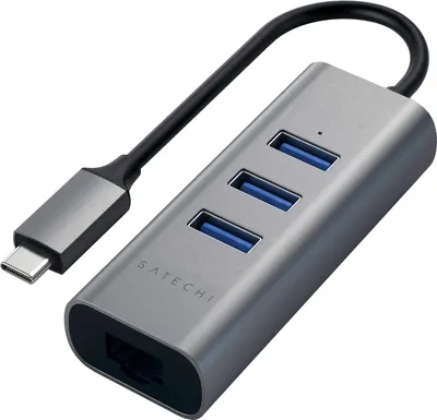 Док-станция для ноутбука Satechi Type-C 2-in-1 ST-TC2N1USB31AM