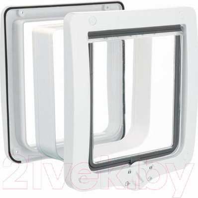 Откидная дверца для животных Trixie 44241 (XL, белый)