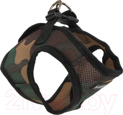 Шлея-жилетка для животных Puppia Soft Vest / PAHA-AH305-CA-3L (камуфляж)
