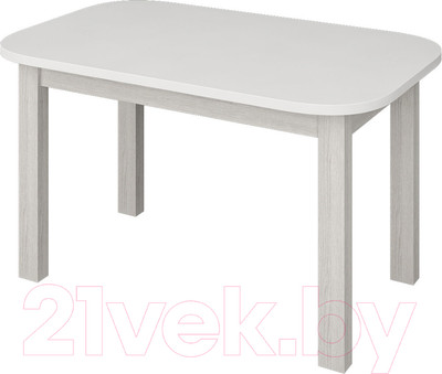 Обеденный стол Senira Р-02.06-02 (белый глянец/белый)
