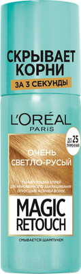 Тонирующий спрей для волос L'Oreal Paris Magic Retouch 9 (очень светло-русый)