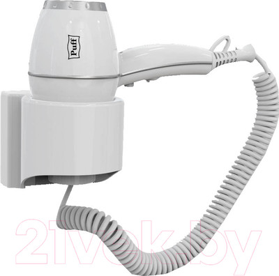 Фен настенный Puff 1800 (снежнобелый)